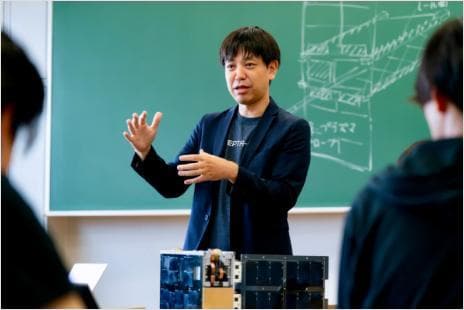 a teacher speaking