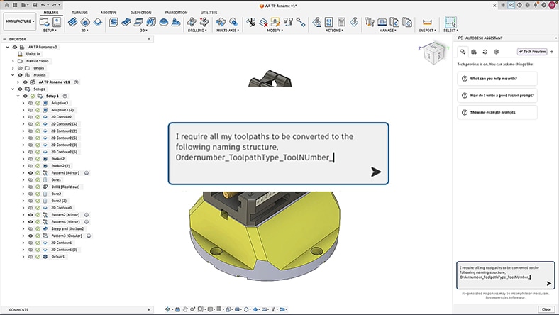 Autodesk Fusion Manufacturing Workflows