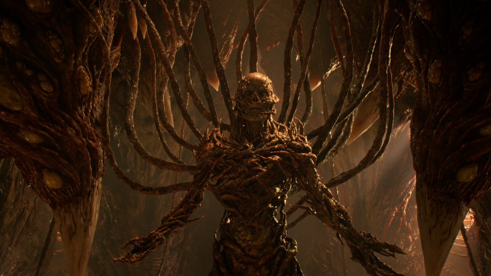 Vecna from Stranger Things in the Upside Down