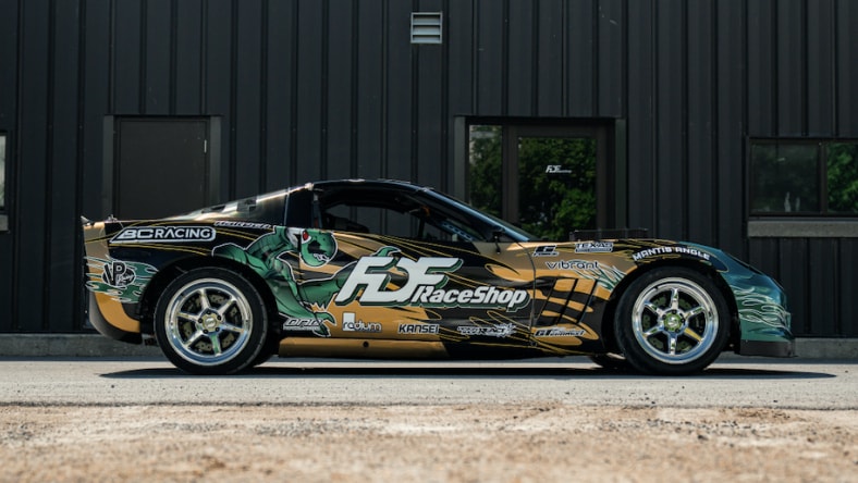 High-performance automotive suspension component.