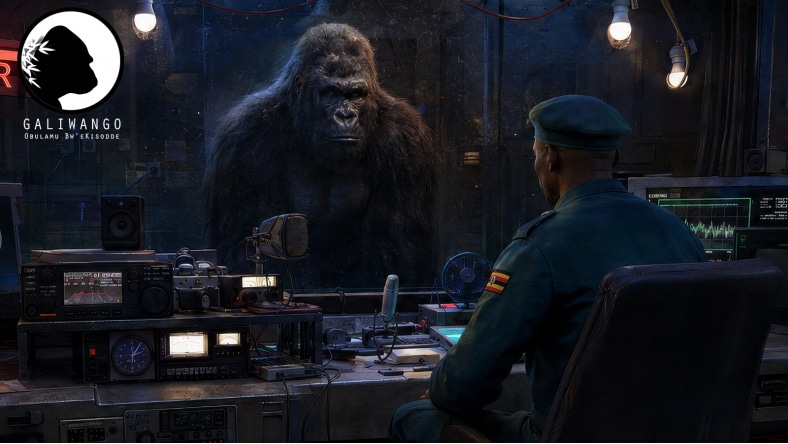 Behind-the-scenes image from the Galiwango animated film.