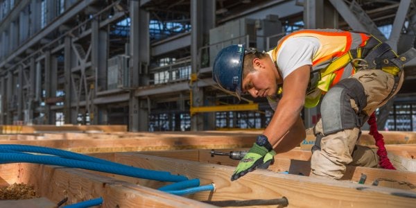 image of worker in factory