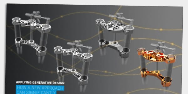 Generative design can significantly improve performance, productivity, and cost