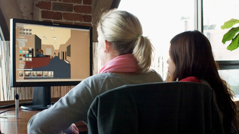 BIM/CIM Revit 2024 で作成中のイメージ