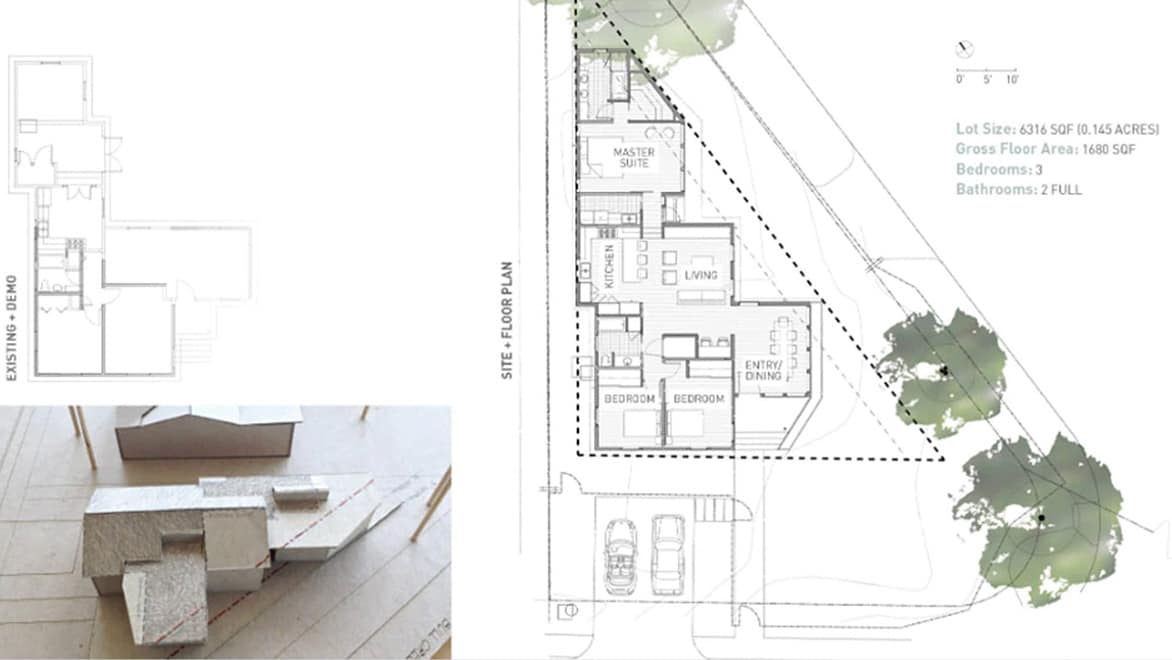 AutoCAD 房屋设计和物理模型
