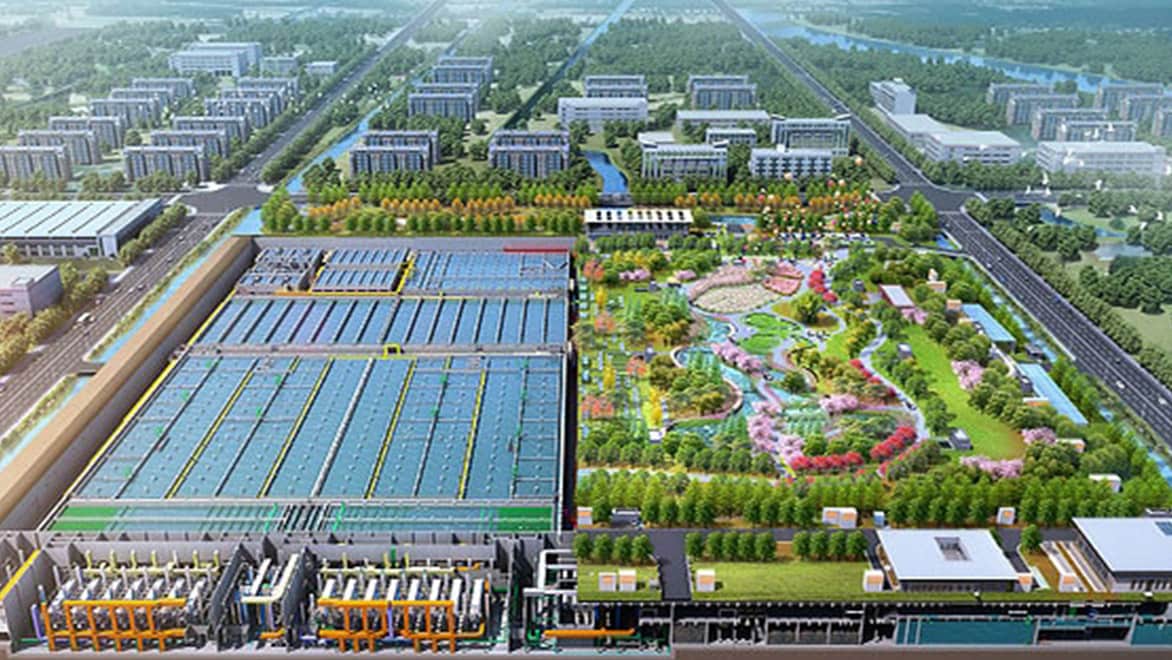 SMEI Shanghai wastewater treatment plant
