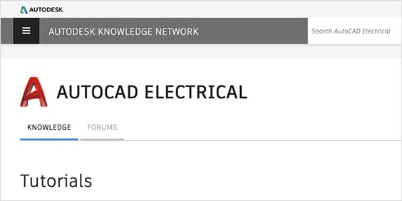 AutoCAD Electrical のチュートリアルを活用: AutoCAD Electrical ツールセットの学習教材