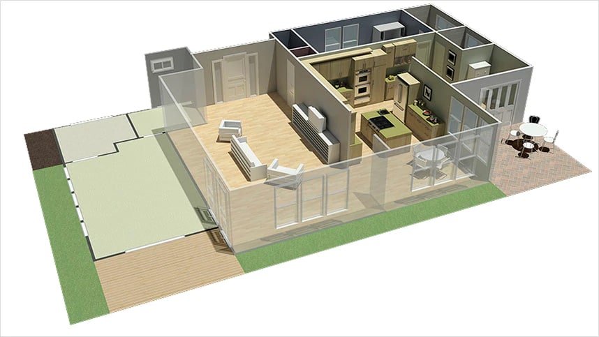 Wairakei 4 Bedroom House Plan Double