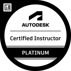 Platinum Autodesk Certified Instructor logo