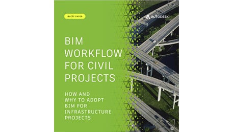 BIM workflow for civil projects