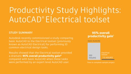 Productivity Study Highlights: AutoCAD® Electrical