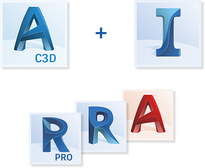 logos for civil 3d infraworks revit recap autocad