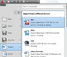 Importing PDF files
