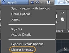 Manage License