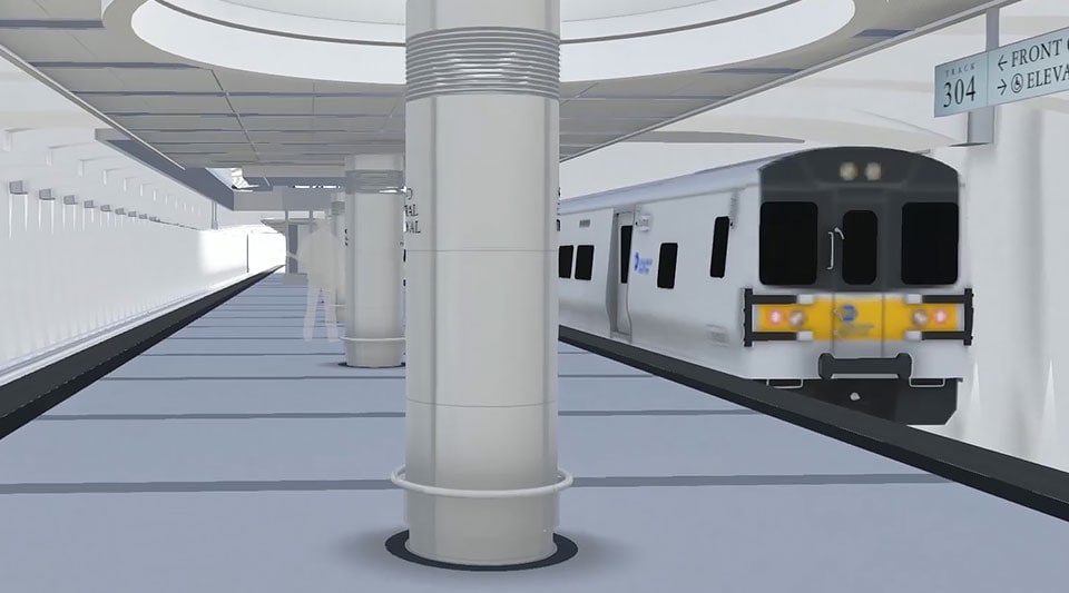 Videofilm: Jak jedna společnost pomocí sady AEC navrhla rozsáhlý železniční projekt v&nbsp;New York City