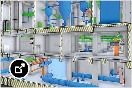 ガラス マテリアル シージングで覆われた建物構造