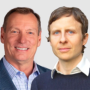 Jim Lynch and David Benjamin from Autodesk
