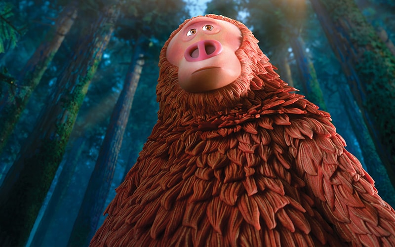 Still from the film Missing Link. Image courtesy of LAIKA.