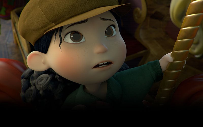Scene from the 3D animated film Mila