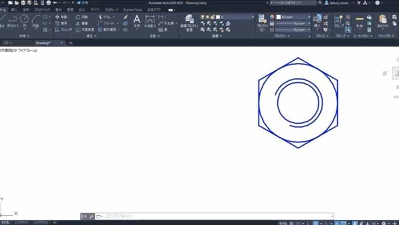 チュートリアル AutoCAD ブロック図形 