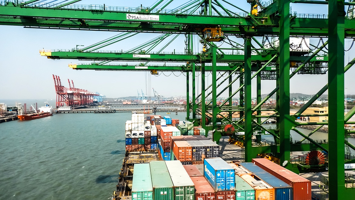 Nhava Sheva Port Mumbai