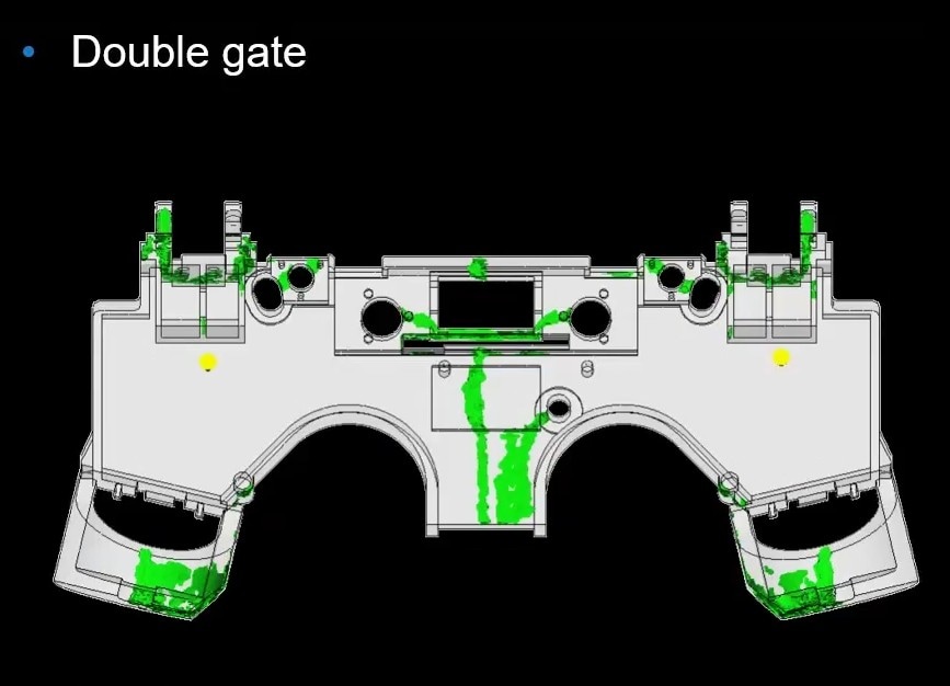 Integrating Moldflow Insights into Digimat‑MS for Injection Gate Position Analysis