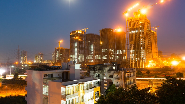 Building under construction