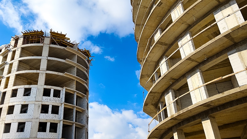 Building under construction