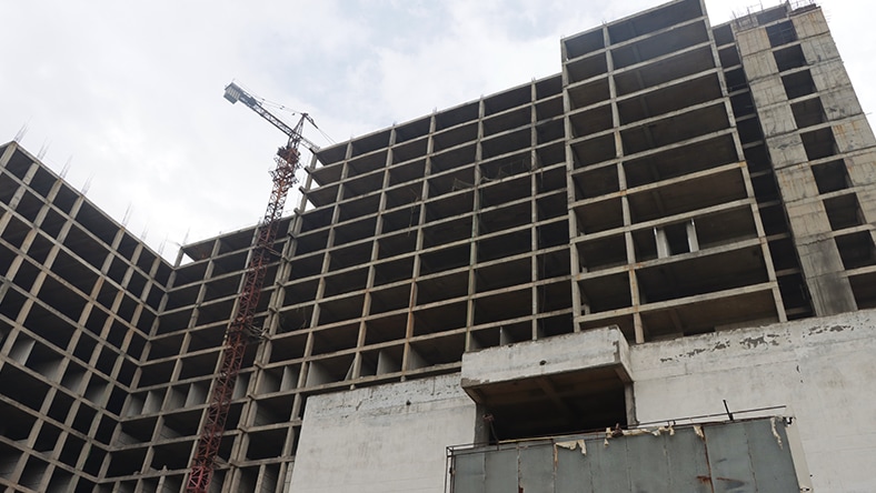 Building under construction