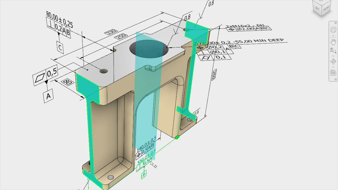 Geometric dimensioning and tolerancing