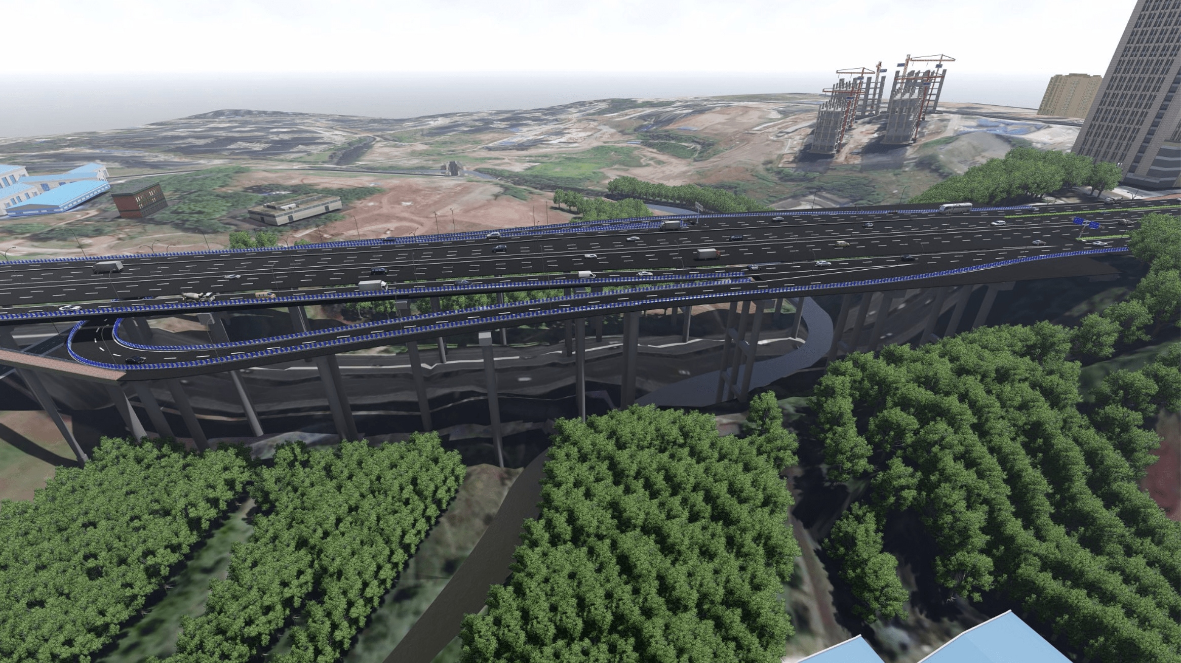 Navisworks 2019 セルフトレーニングで作成した画像イメージ