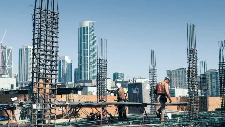 Building under construction