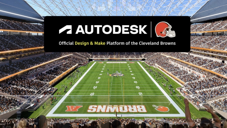 Autodesk is the official Design and Make partner of the Cleveland Browns