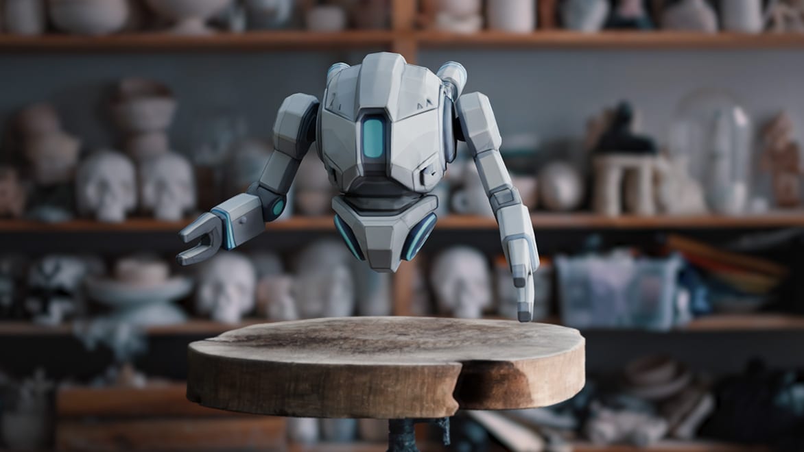 Flow Studio designed robot