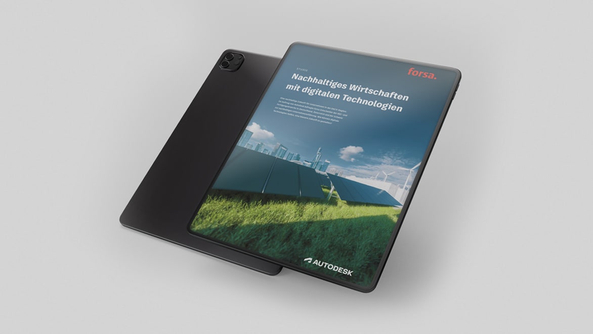 Mockup Cover Forsa-Studie in Tablet