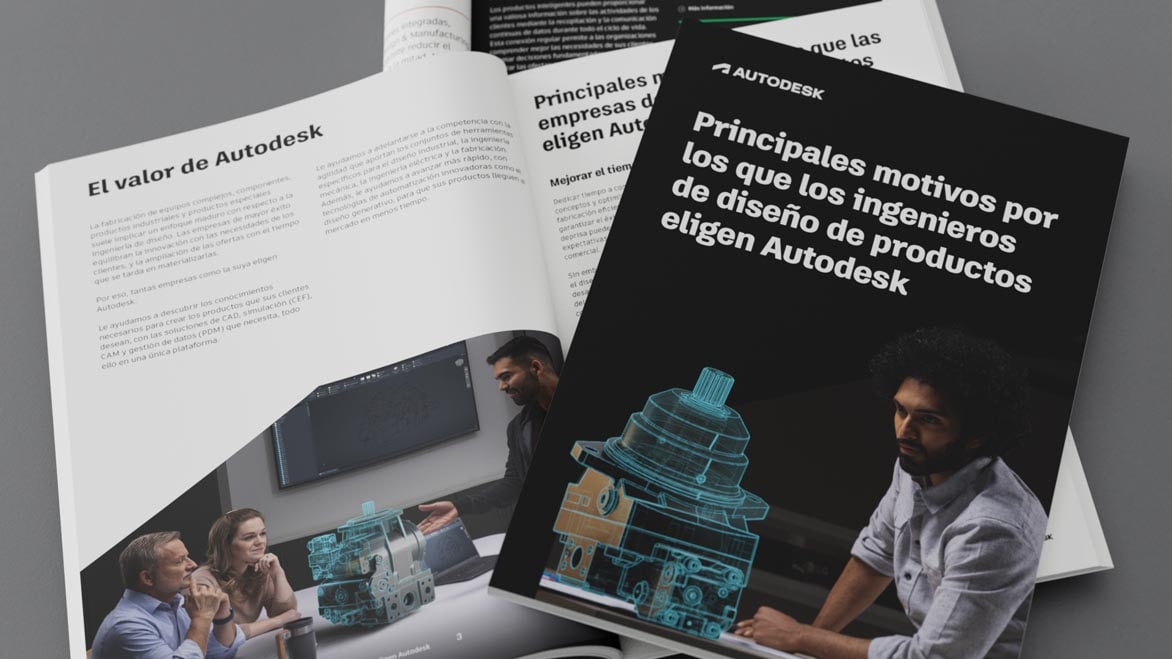 Designer sitting next to desk with product prototype illustration hovering on desk