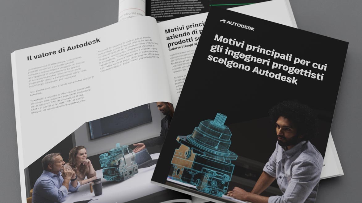 Designer sitting next to desk with product prototype illustration hovering on desk