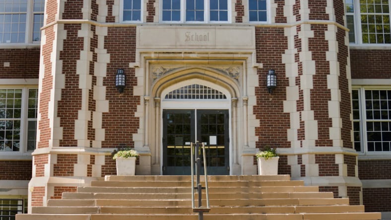 woman and robot side by side