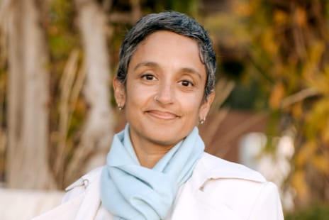 Headshot image of Nithya Ramanathan, Nexleaf Analytics CEO & Co-Founder