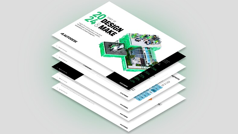 Cover of report "2024 State of Design & Make"