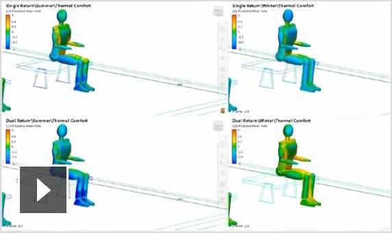 Video: Autodesk CFD predicts thermal comforts and wind loads through AEC and MEP applications