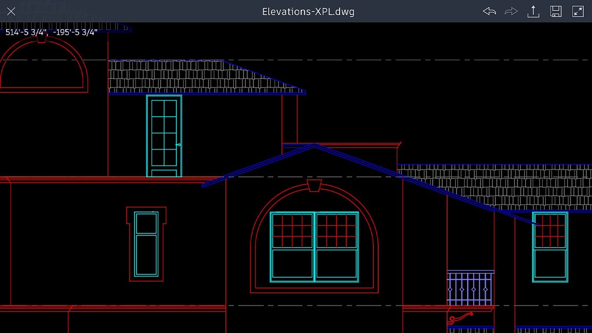 3d House Dwg Autocad Drawing