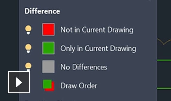 Vídeo: Identifique las diferencias que existen entre dos versiones de un dibujo o una referencia externa