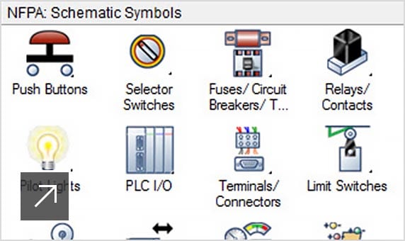 vfd schematic symbol autocad electrical