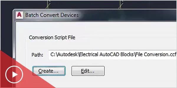 Video: The AutoCAD MEP toolset converts AutoCAD blocks