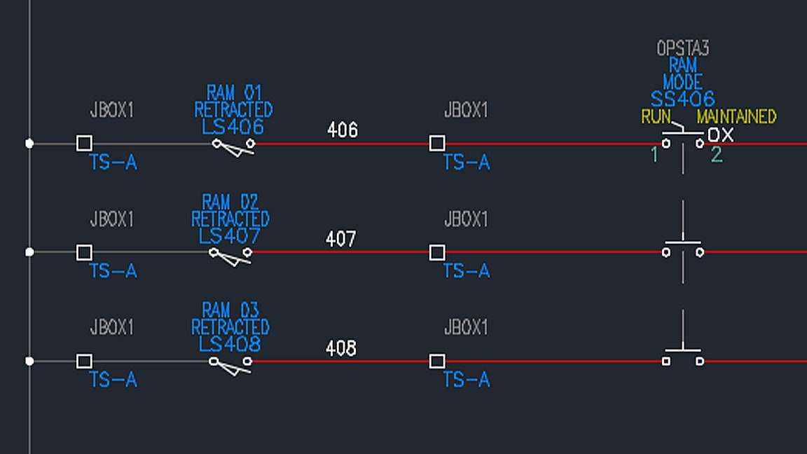 AutoCAD Electrical, Projetos elétricos em CAD