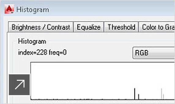 Ferramentas de software de conversão de raster para vetor no conjunto de ferramentas AutoCAD Raster Design