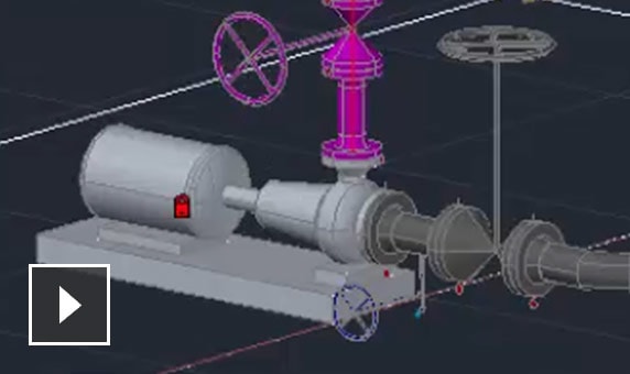 视频：3D 管道建模的易用性