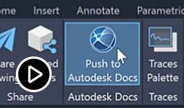 Video: See how easy and fast it now is to push sheets to Autodesk Docs 