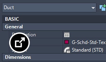 Screenshot of MEP workspace with palettes and ribbons